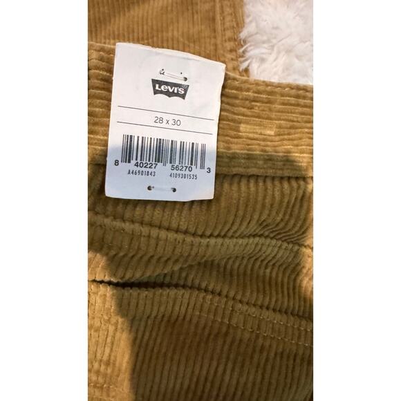 NWT Levi’s 56270 Men’s Corduroy Pants Tan 30x30 – Original Style, - Picture 8 of 15